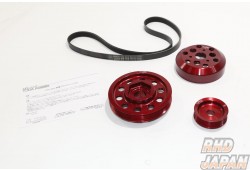 Toda Racing Light Weight Front Pulley Kit Red - GE8