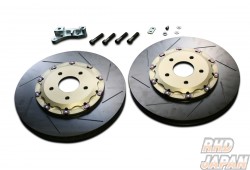BIOT Front Brake Offset Kit 2pc Rotor - Skyline GT-R BNR32 V-Spec BCNR33