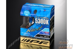 IPF Super Low Beam Next Light Bulbs - 5300K Mercury White H11 H9