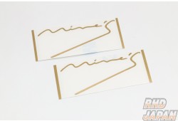 Mine's Sticker D Type Gold - Small