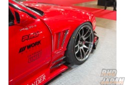 Car Modify Wonder Glare GT Front Wide Fenders 50mm - RS13 RPS13