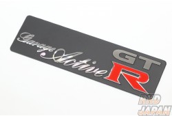 Garage Active Original Logo Plate For Floor Mat & Trunk Mat - BNR34