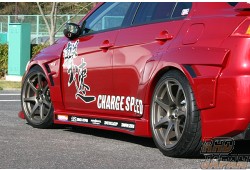 Charge Speed Gekisoku Rear Blister Fenders - Lancer Evolution X CZ4A