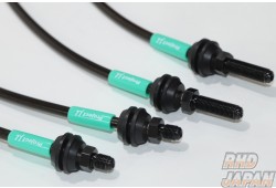 Project Mu Teflon Brake Line Steel Fittings Smoke - S660 J