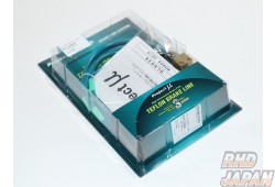 Project Mu Teflon Brake Line Steel Fittings Green - Civic Type-R FK8