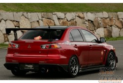 Sun Line Racing SL-R 3D GT Wing Type I Wet Carbon 1700mm 245mm - Lancer Evolution X CZ4A