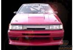 Run Free FRP Front Bumper Type I - AE86 Levin