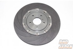Dixcel 2 Piece Curve Slit-12 Brake Rotor Rotor Assembly Set Front - GT-R R35 MY07