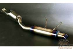 J's Racing Titanium Exhaust System FX-PRO 60RS Single Tail - S2000 AP1 AP2