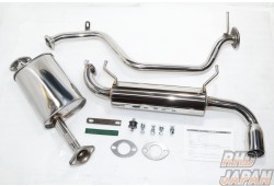 Apio Muffler Exhaust System Totsugeki Shizuka Gozen Standard Bumper - JB74W