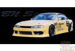 BN Sports Aero Bonnet Type 1 - S14 from 06/96