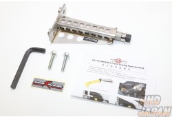 M&M Honda Front Tow Hook Stainless Bracket Adapter Kit - Civic FK7 FK8