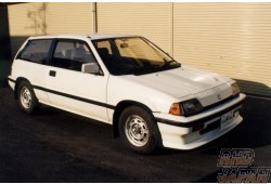 Doobie Front Lip Spoiler FRP Black Gel - AG3 AH AK AT AU Wonder to 08/85