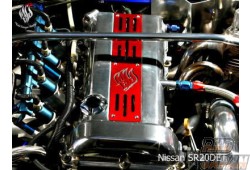 WELD Heat Sink Valve Cover Version 3 Flare Type Blue - RS13 RPS13