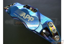 APP Front 6 POT Titanium Brake Caliper Kit - Lancer Evolution CZ4A