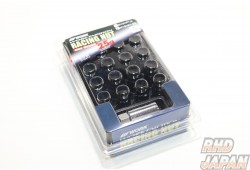Work Wheels Japan Light Weight Racing Lug Nuts Set M12x1.25 - Black