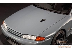 benetec Bonnet OEM Layout with NASA Dry Carbon - Skyline GT-R BNR32