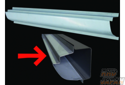 Parts Assist M.speed Side Step Outer Left Side - Hakosuka GC10 KGC10 4-Door 