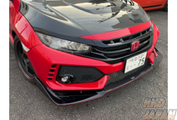 Seeker Front Lip Wing Spoiler FRP - Civic Type-R FK8