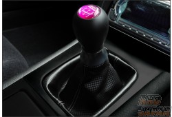 Yashio Factory Shift Boot Alcantara Pink Stitching - S15