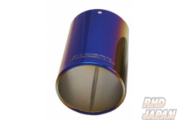 Rosso Modello Ti-C Option Parts Titanium Tail 104mm D X 90mm L Super Blue 