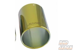 Rosso Modello Ti-C Option Parts Titanium Tail 104mm D X 90mm L Super Gold 