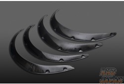 Star Road Over Fender Set Carbon Fiber - Fairlady Z 240ZG S30Z