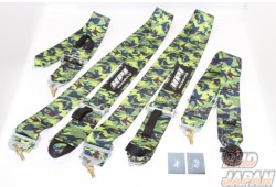 HPI 6-Point Competition Gear Racing Harness Seat Belt - Gold