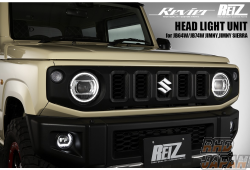 Revier Reiz Head Light Version 2 with Halogen Projector for OEM Halogen without High Beam Assist - Jimny JB64W Jimny Sierra JB74W