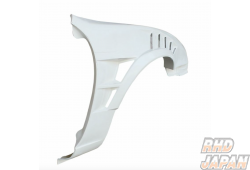 Origin Labo. Front Wide Fender Set Shark Gill Duct +55mm - Silvia S14 Kouki / After Minor Change