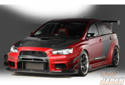Varis Wide Body Kit Full Kit Version 1 Kit B Carbon Fiber - Lancer Evolution X CZ4A