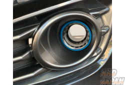 TM Square Fog Lamp Replace Air Funnel & Stay Carbon Funnel X Blue Stay - Swift Sport ZC31S ZC32S ZC33S