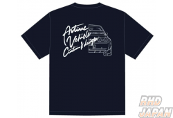 Garage Active BNR32 Rear Active Vehicle Custom & Design T-Shirt Kon-Iro - Large Size    