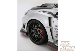 Varis Ultimate Front Fender & Extension Cover Set - Impreza WRX STI GRB GVB