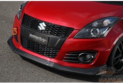 Sun Line Racing SLR Sport Aero Front Lip Spoiler Carbon Fiber - Swift Sport ZC32S