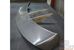 benetec Rear Wing Dry Carbon Fiber Wing Stay Black Anodised - Lotus Exige
