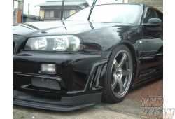 APM Factory Front Bumper Oil Cooler Duct Set - Skyline GT-R BNR34