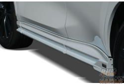 TOM'S Styling Parts Side Diffuser Set White Nova Glass Flake - Lexus NX350 TAZA25 NX350h AAZH20 AAZH25 NX450h+ AAZH26 