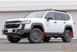 JAOS Side Step Set Black - Land Cruiser 300 FJA300W VJA300W