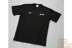 Blitz X Mizuno Quick Dry T-Shirt Black - Small
