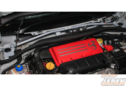 Okuyama Carbing Front Steel Strut Tower Bar Type D - Abarth 500 312141 595 312142 31214T Fiat 500 31209 31212 31214