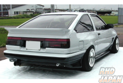 J-Blood Rear Blister Fender Set - Trueno AE86 3-Door Hatch