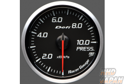 Defi Racer Gauge Style 98 Hommage Pressure 60mm - Black