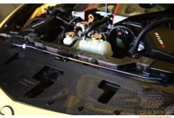 Daytona Titanium Hood Rod by Thunder Bolt - Fairlady Z Z34