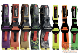 HPI Competition Gear 6-Point FHR System Racing Harness Seat Belt - Red