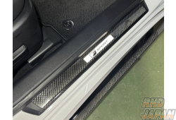 LEMS Scuff Plate Panel Set Dry Carbon Fiber - Lexus IS300 ASE30 IS300h AVE30 AVE35 IS350 GSE31 IS500 USE30