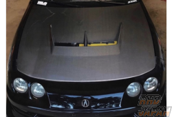 First Molding Aero Bonnet Full Carbon Fiber - Integra DC2 USDM