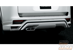 Modellista Rear Skirt Black - Land Cruiser 300 Series ZX