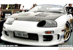 Top Secret Front Bumper Type III - Supra JZA80 Kouki Model / After Minor Change
