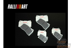 RALLIART Sports Brake Pad Set Rear - CZ4A